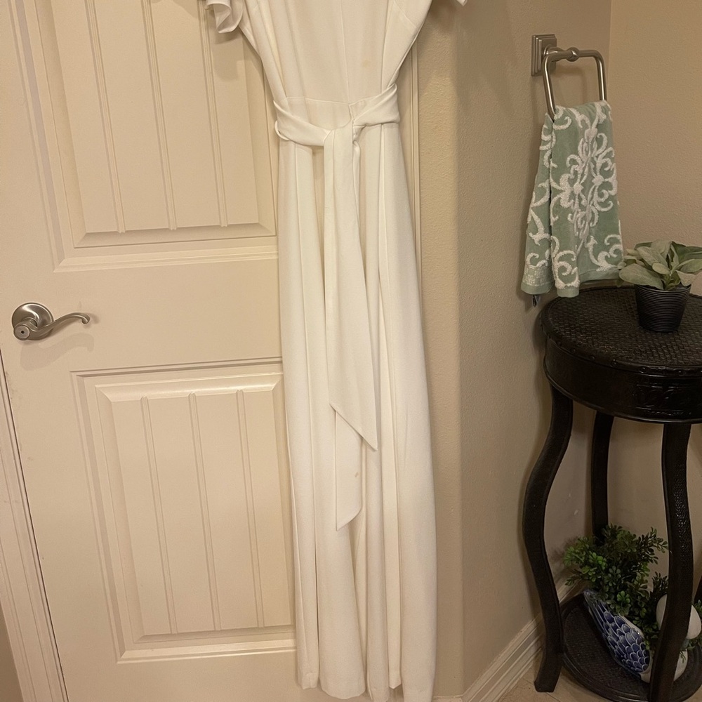 Preston & York Elegant White Dress